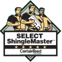 CertainTeed select shingle master, square logo