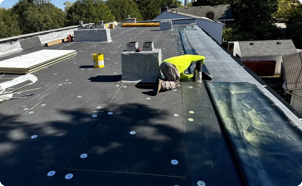 Commercial roofing services, commercial roof repair Westerville, OH - Imperial Roofing -