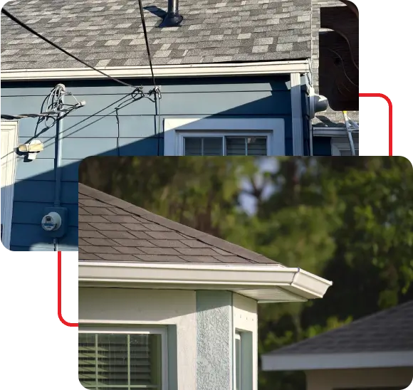 Gutter installation services from Imperial Roofing