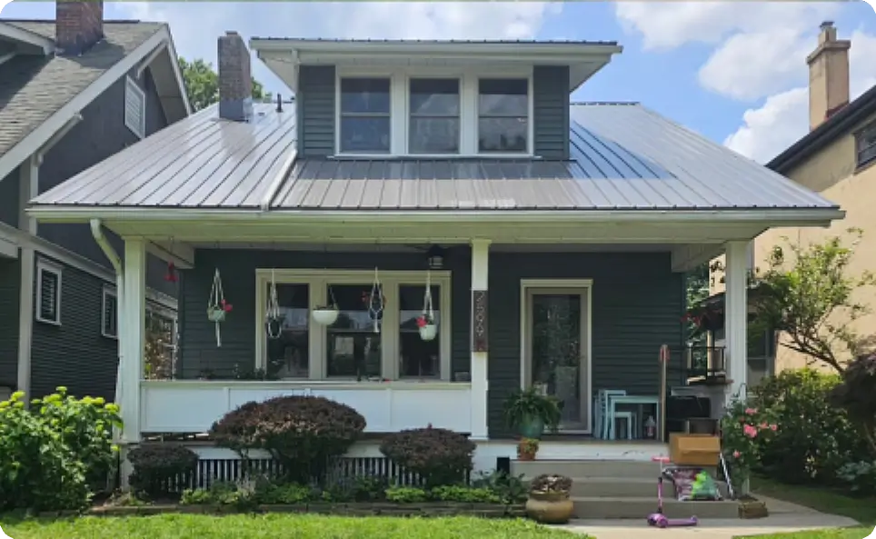 Professional metal roof installation in Columbus, OH