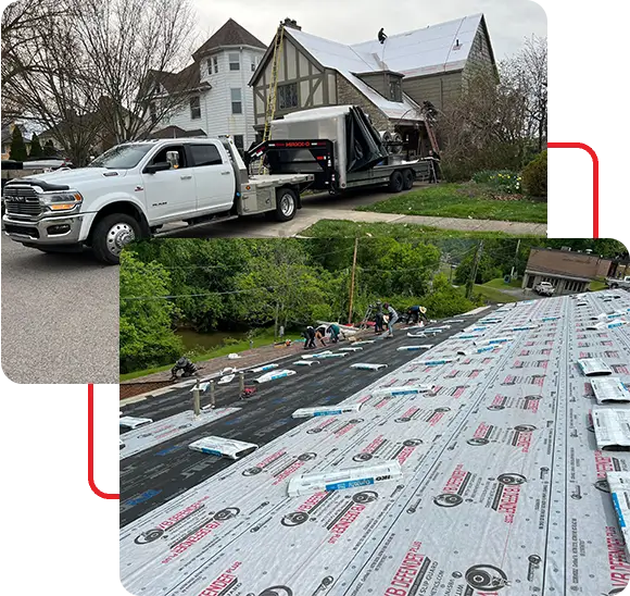 Residential roof replacement