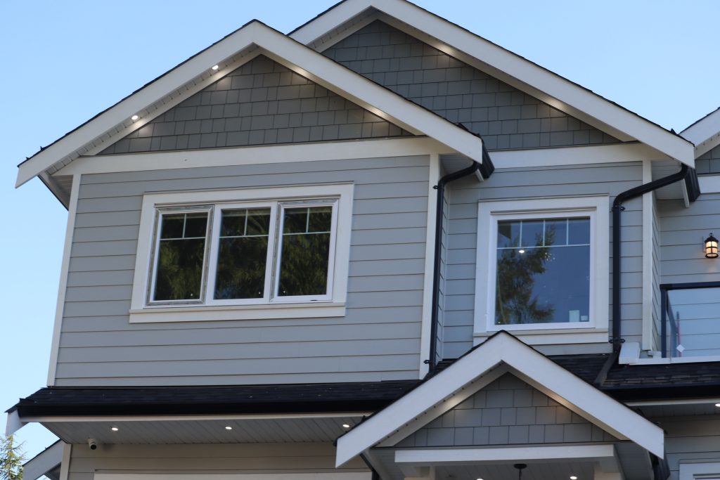 Fiber Cement Siding featuring windows after a window repair
