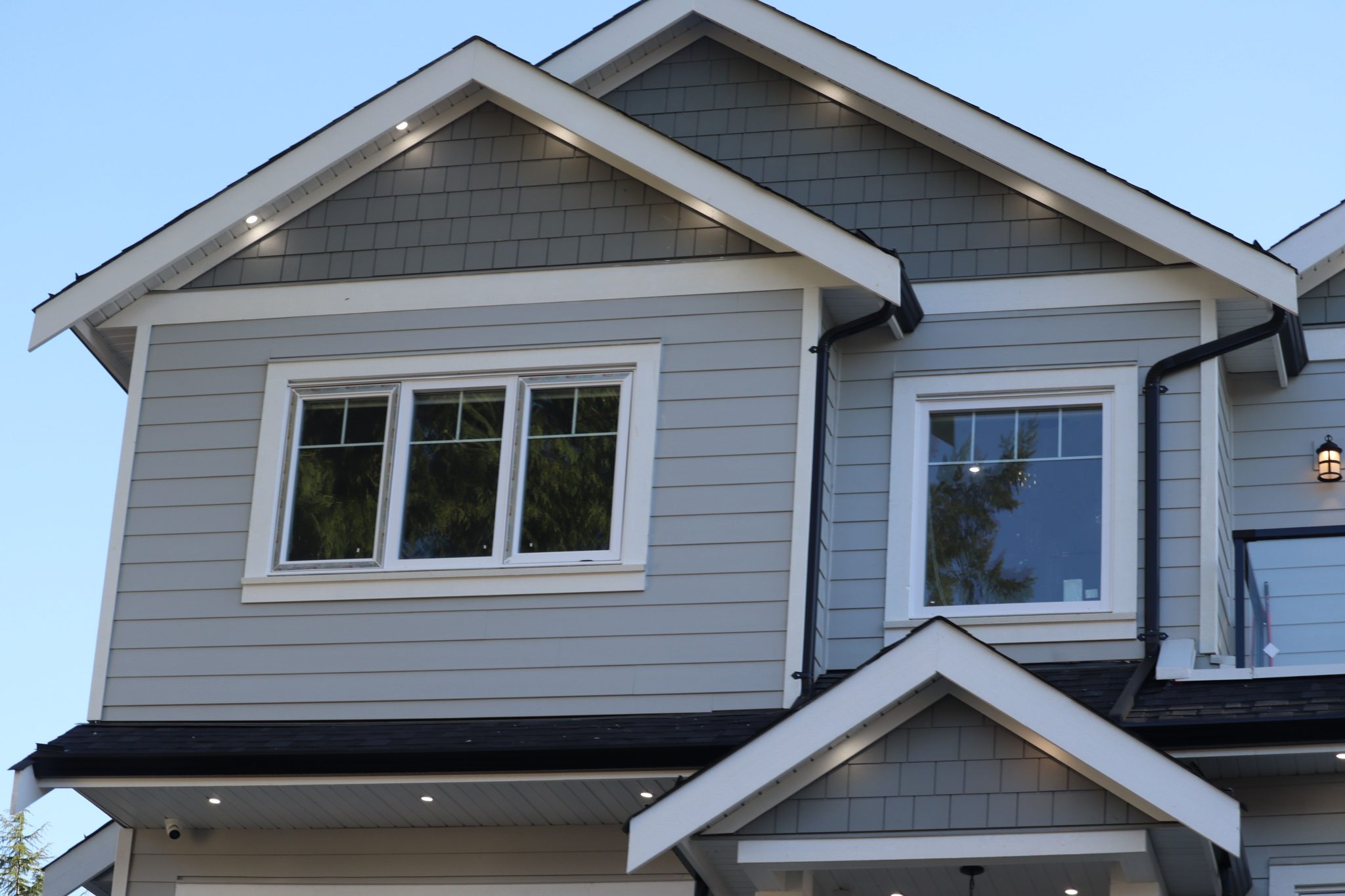 Fiber Cement Siding featuring windows after a window repair