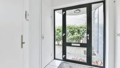 Front entry door installation