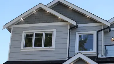 Window replacement on modern home