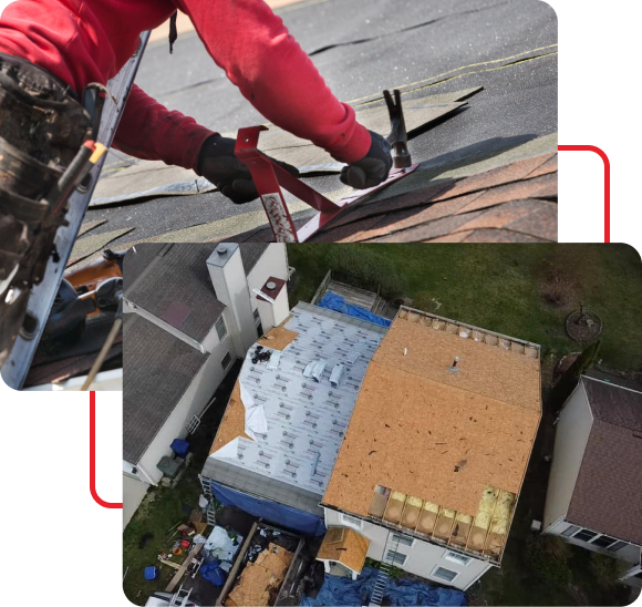 Professional roof repair